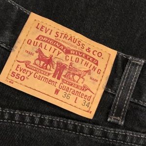 Men’s Levi’s 550 relaxed fit jeans